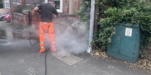 professional brick steam cleaning